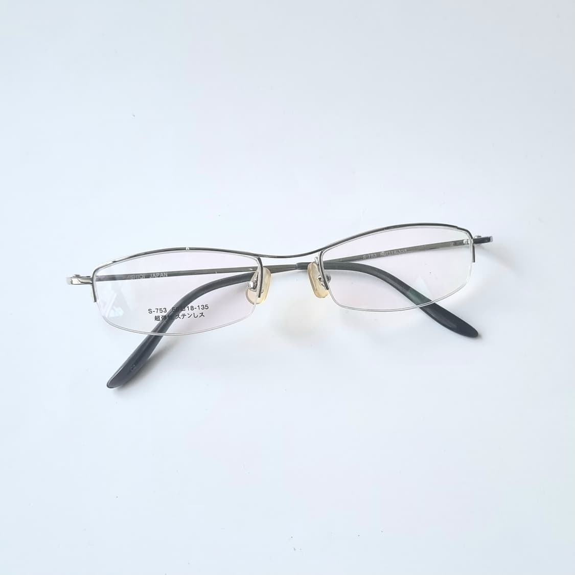 데드스탁  SIHOI JAPAN 반무테 안경테 상품이미지1