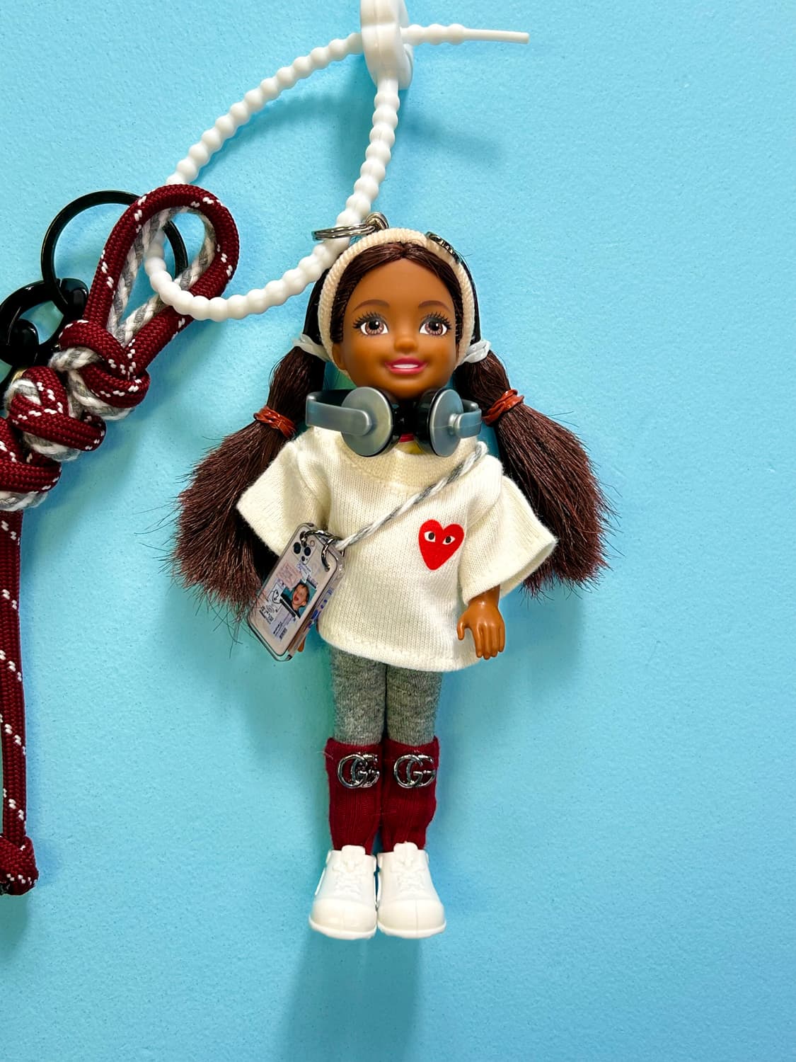 (13)바비키링 정품USA 마텔사 바비인형 커스텀키링 상품이미지2