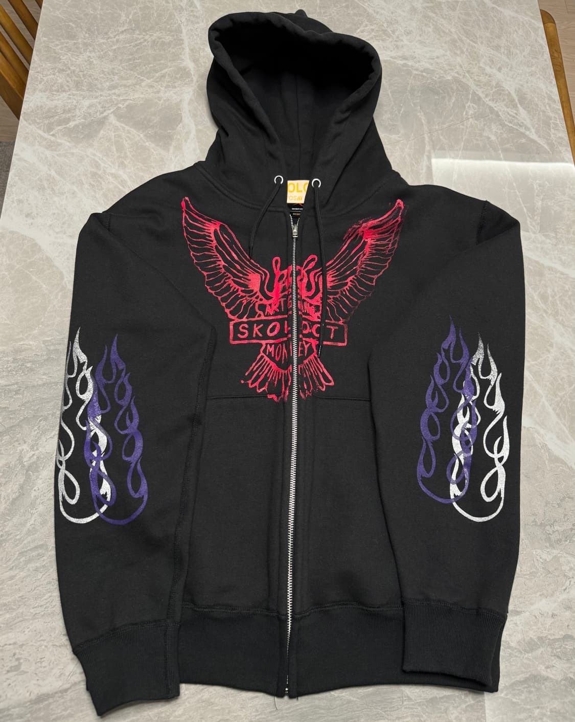 Skoloct 할리데이비슨 후드집업 상품이미지1