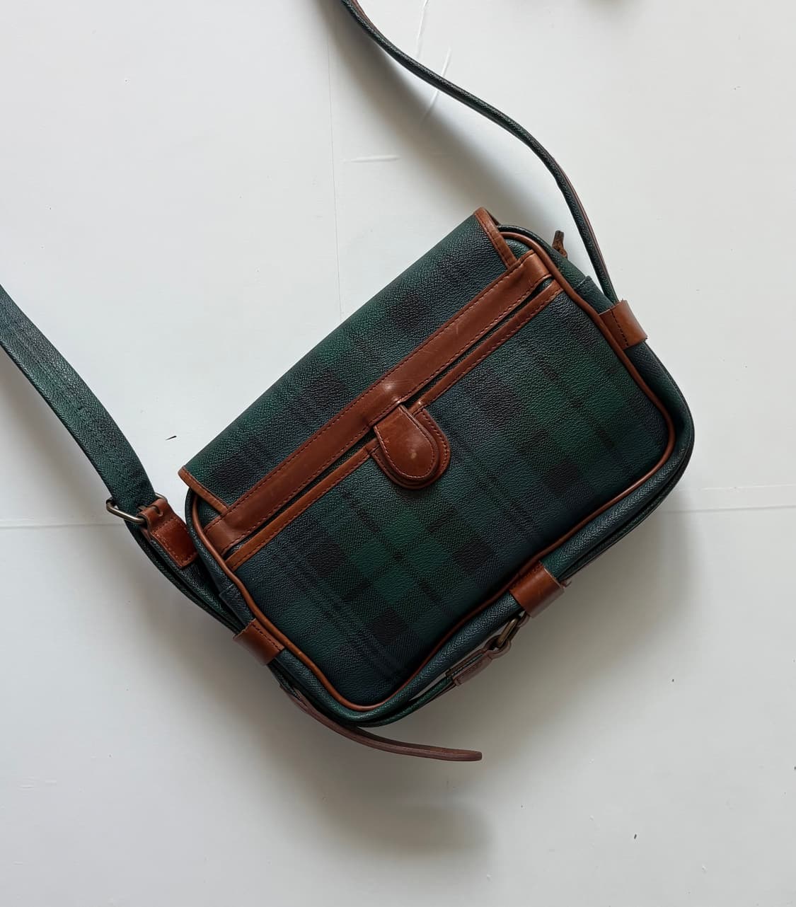 Polo 폴로랄프로렌 타탄 체크 크로스백 상품이미지4