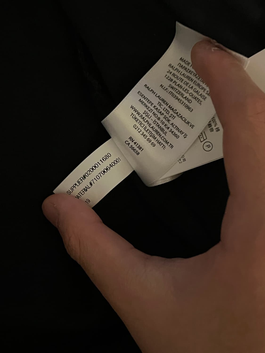 폴로 랄프로렌 블랙 레드포니 트랙 탑 집업 자켓 상품이미지7