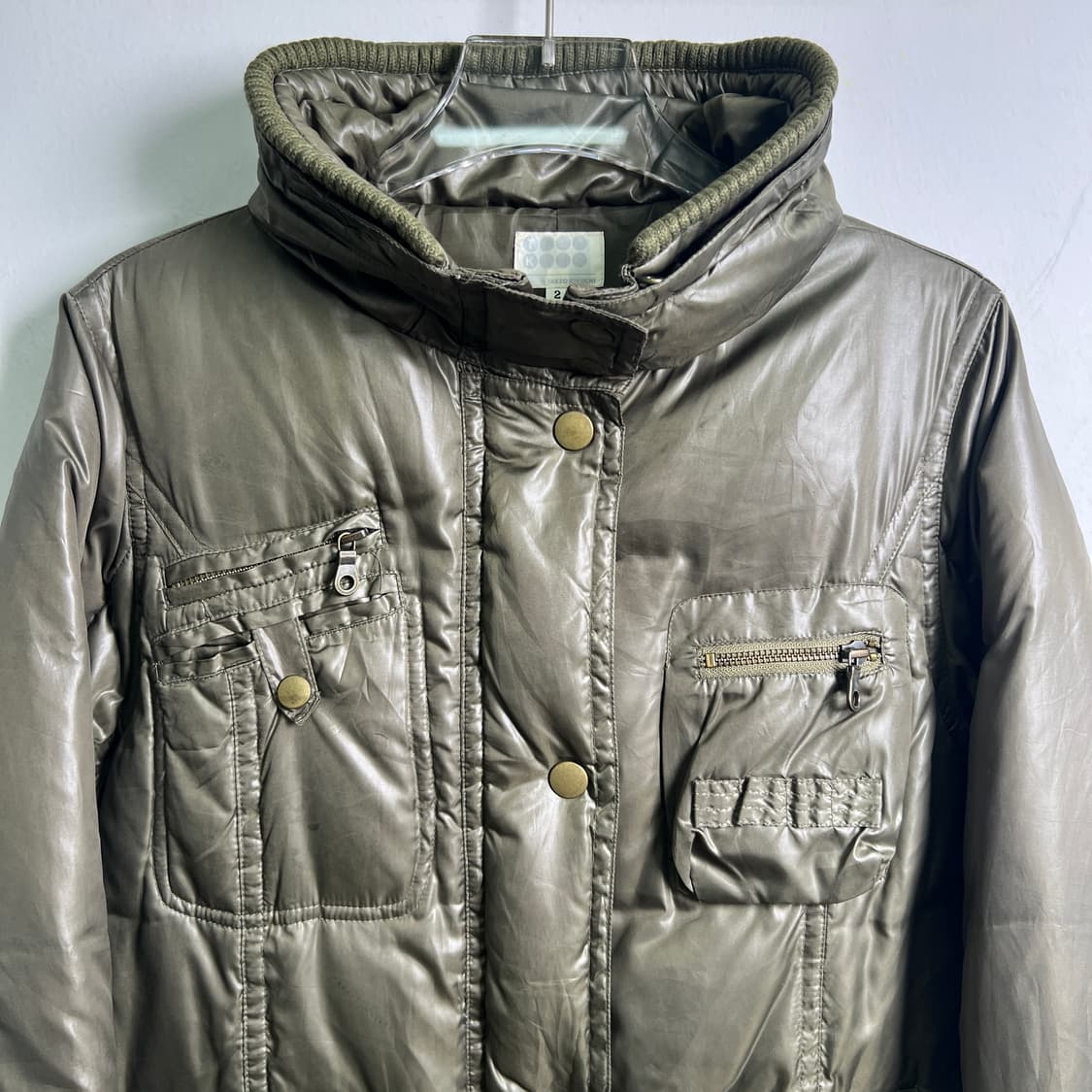 타케오 키쿠치 밀리터리 멀티 포켓 패딩 점퍼 상품이미지4