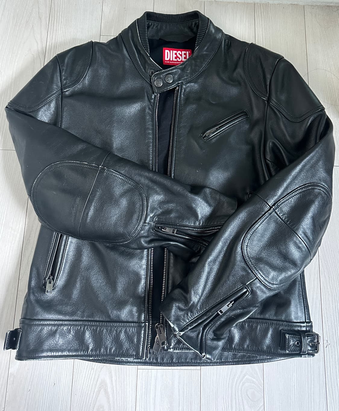 디젤 바이커 레더 자켓 상품이미지2