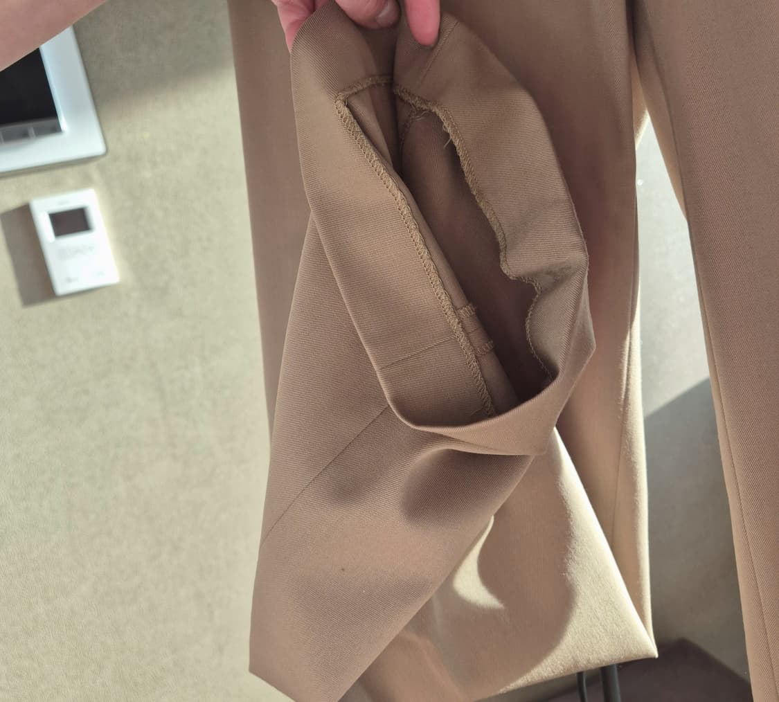 Avie muah 더블 웨이스트밴드 스트라이프 트라우저 상품이미지6