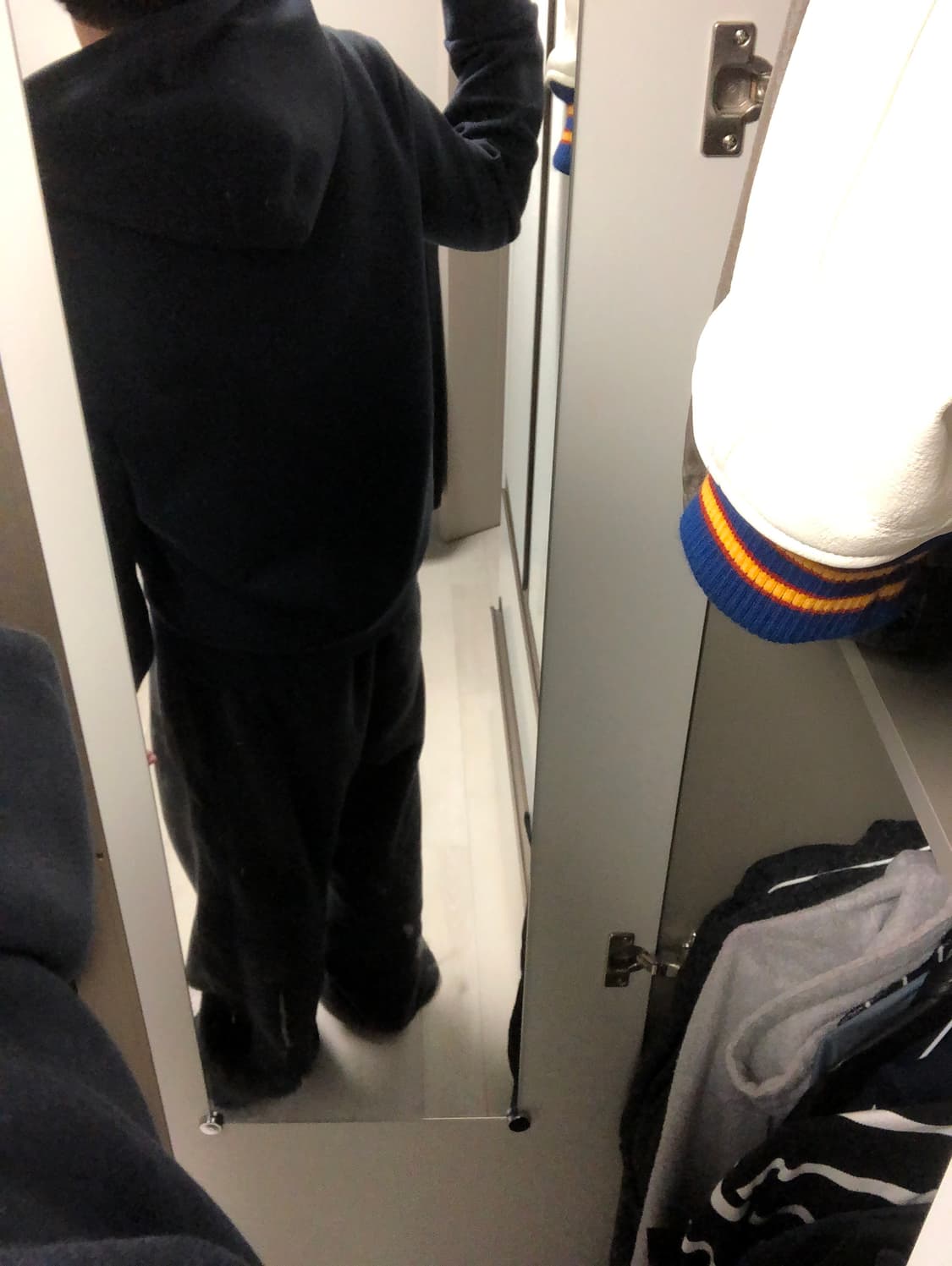 폴로 네이비 후드집업 신형 상품이미지3