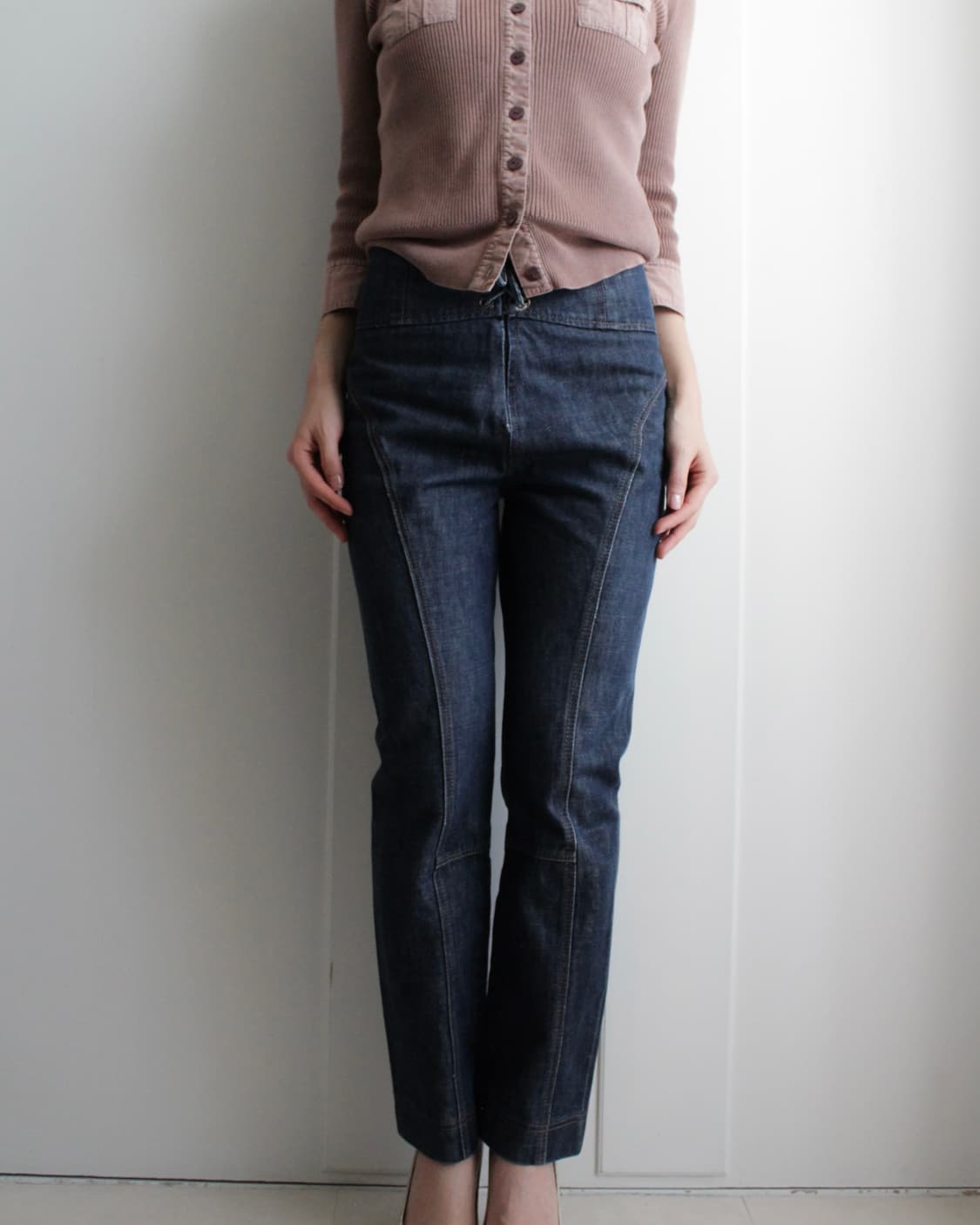 Prada red tab eyelet Jeans 상품이미지2