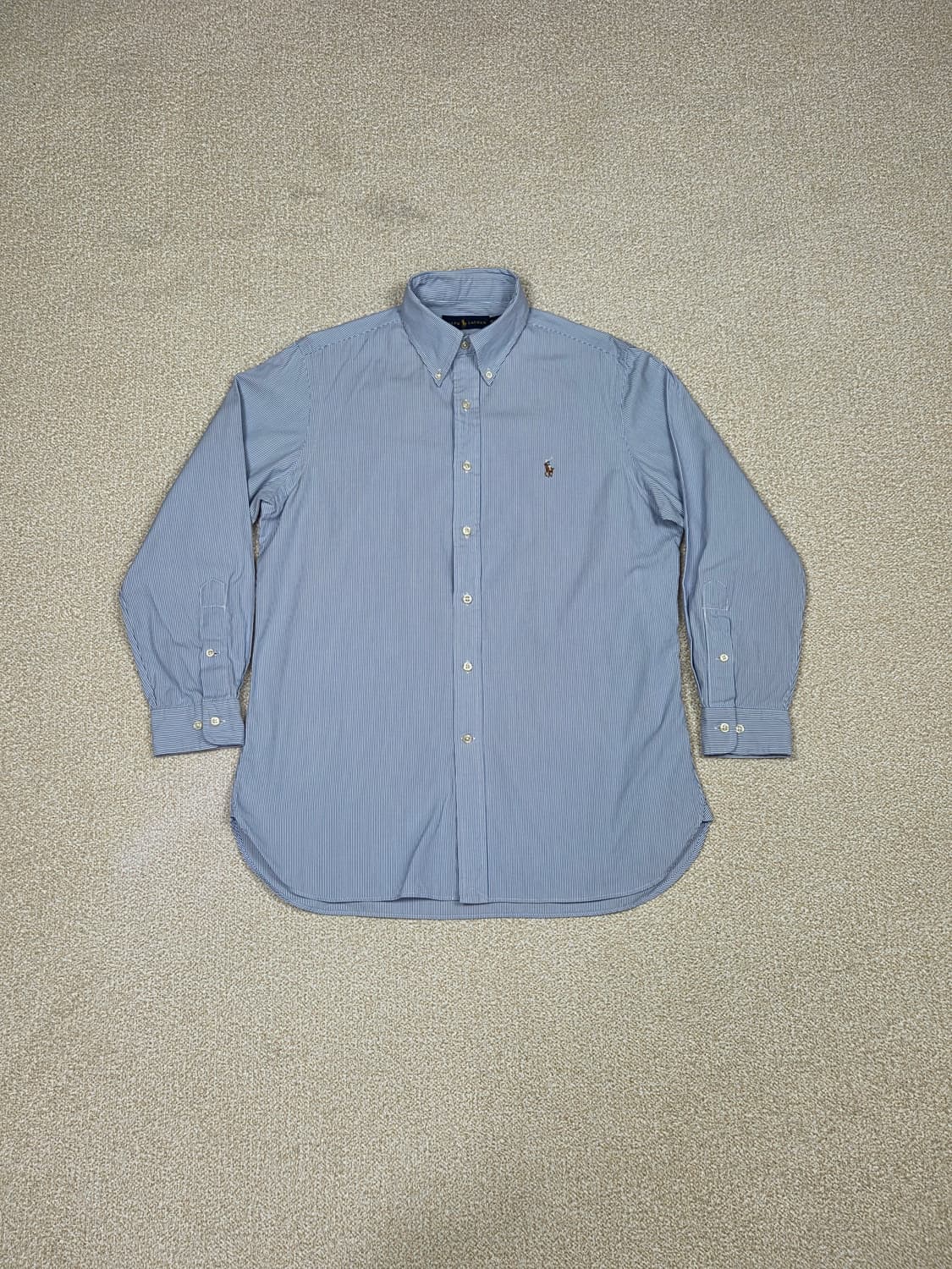 [폴로 랄프로렌] 멀티포니 마이크로 스트라이프 긴팔 셔츠 | S00110 상품이미지1