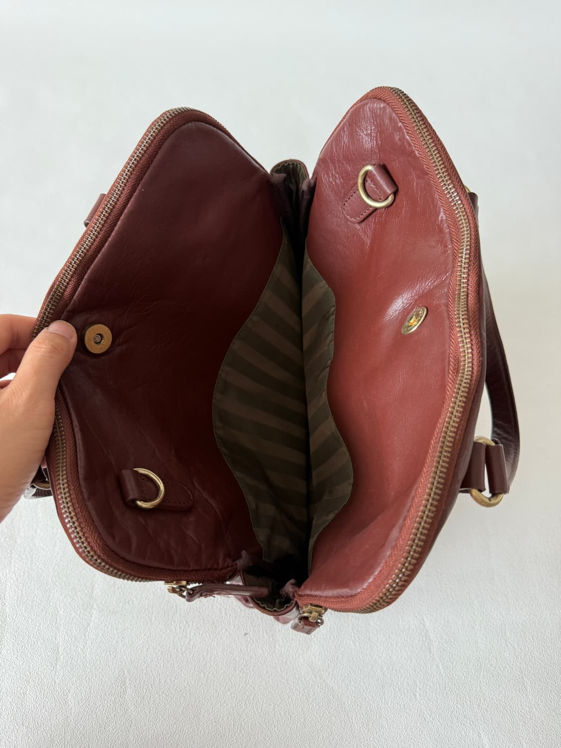 Monsac 레더 토트백 상품이미지6