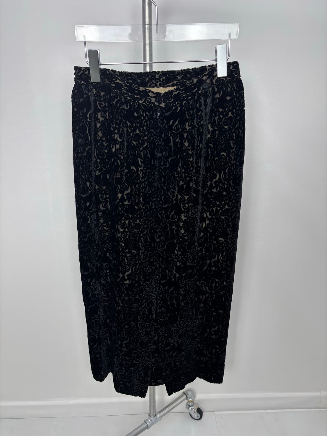VELVET PATTERNED LONG SKIRT 상품이미지9