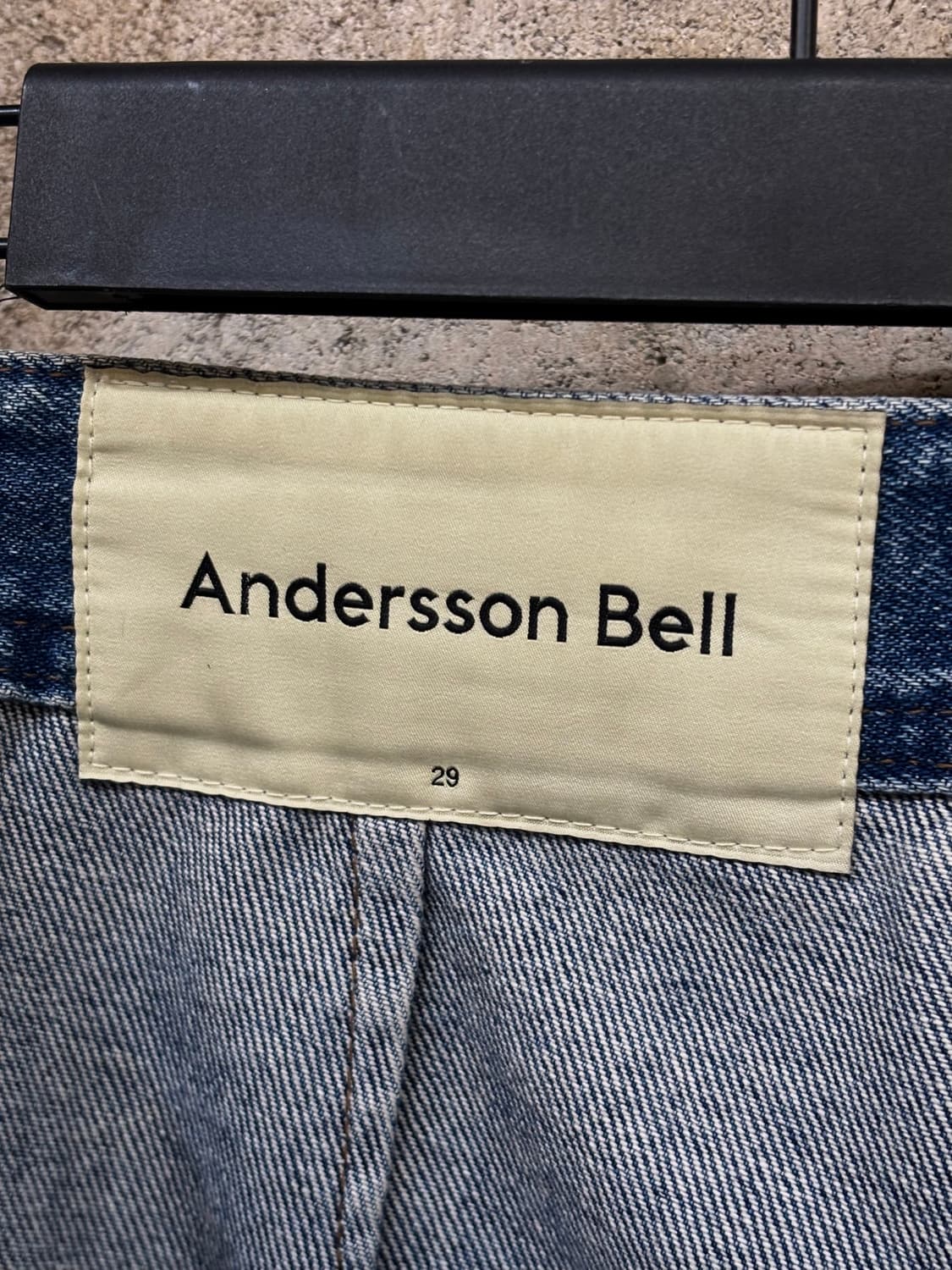 앤더슨벨 익스텐디드 스트레이트 진 상품이미지5