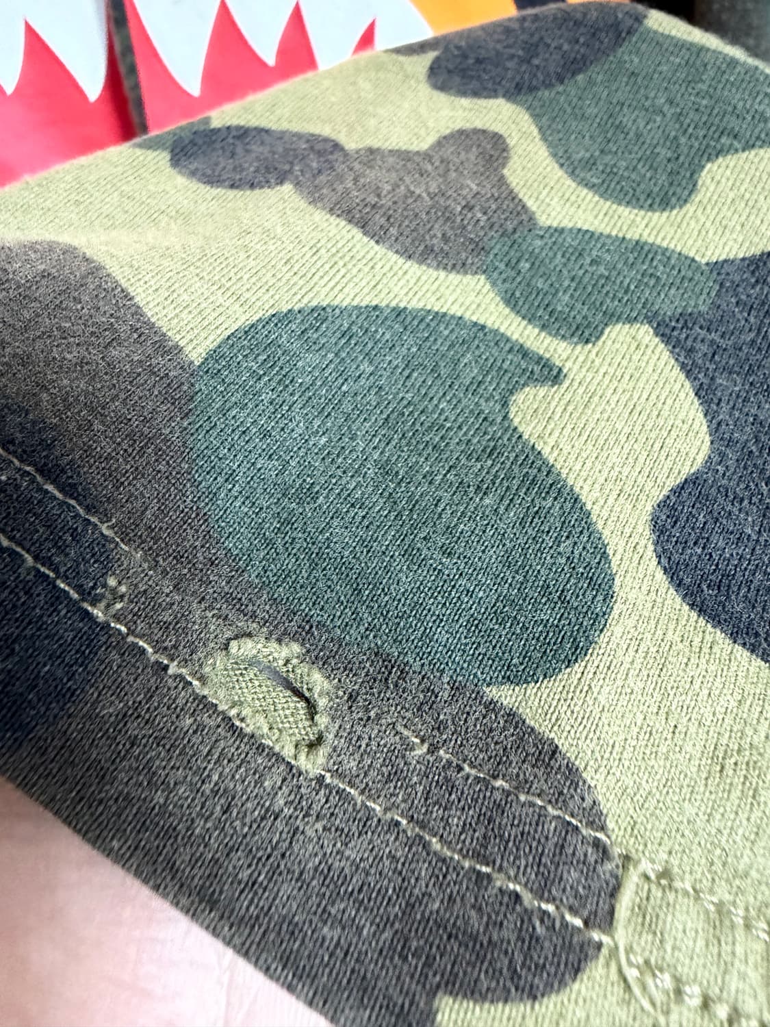 베이프 타이거 녹계 롱슬리브 상품이미지7