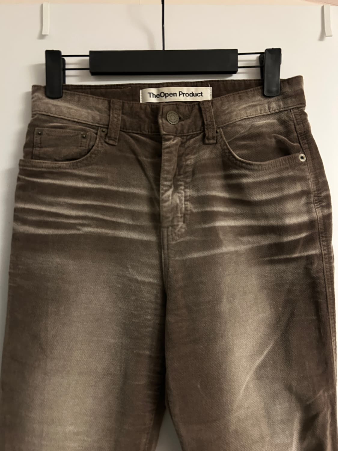 더오픈프로덕트 오픈와이와이 벨벳 부츠컷 팬츠 상품이미지2