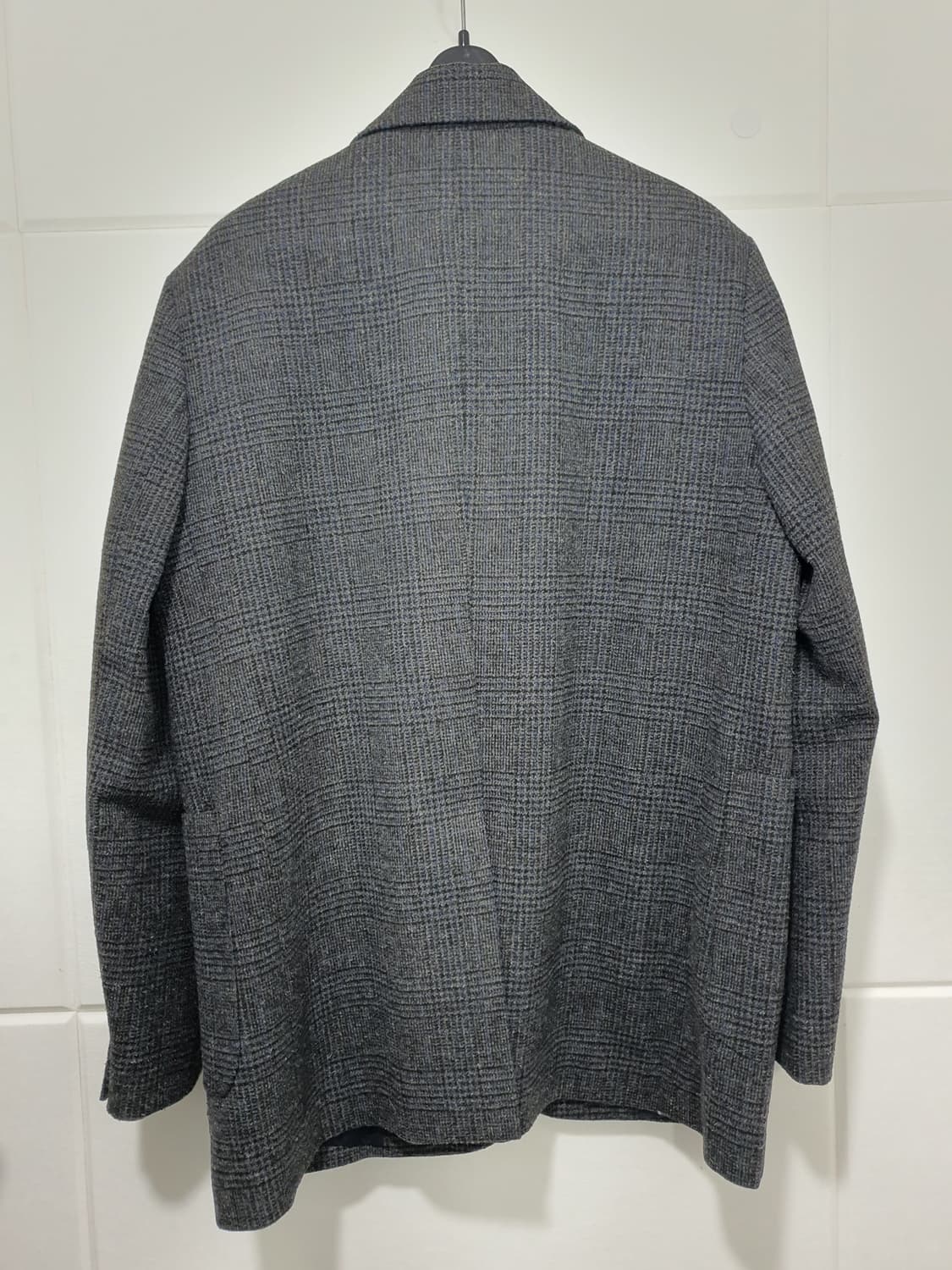 스튜디오톰보이 울혼방 체크 자켓 사이즈 55 상품이미지8