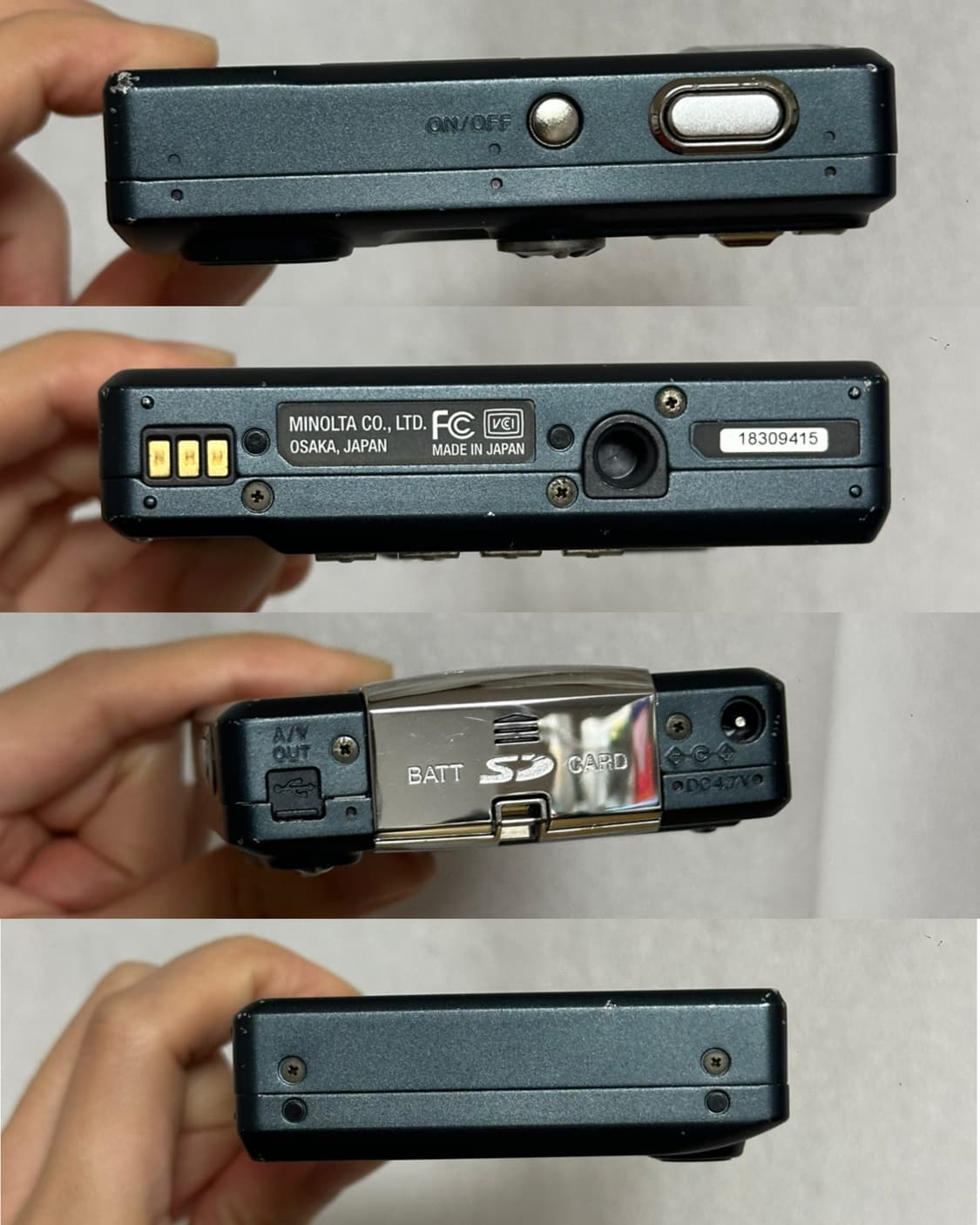 레어) 미놀타 DiMAGE Xt 작례⭕️ | 초슬림 바디 | 필름톤 상품이미지5