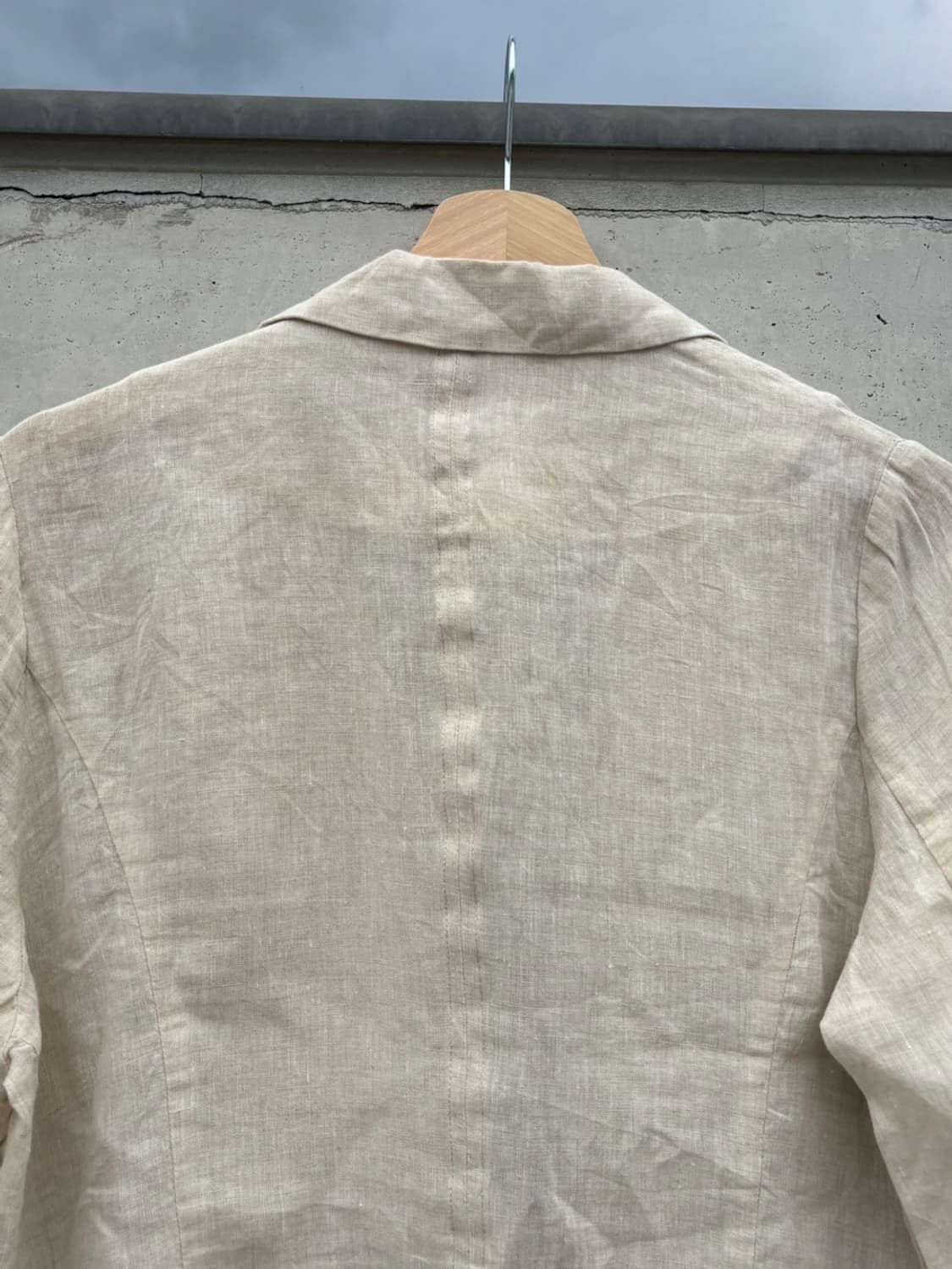 Linen One Button Blazer 상품이미지9