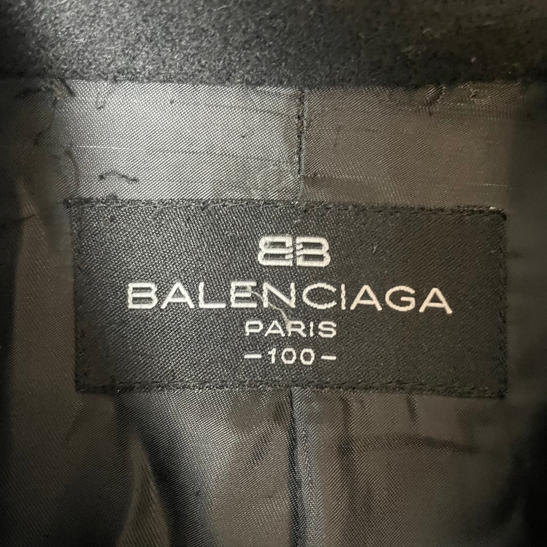 발렌시아가 캐시미어 블렌드 숏 코트100 상품이미지4