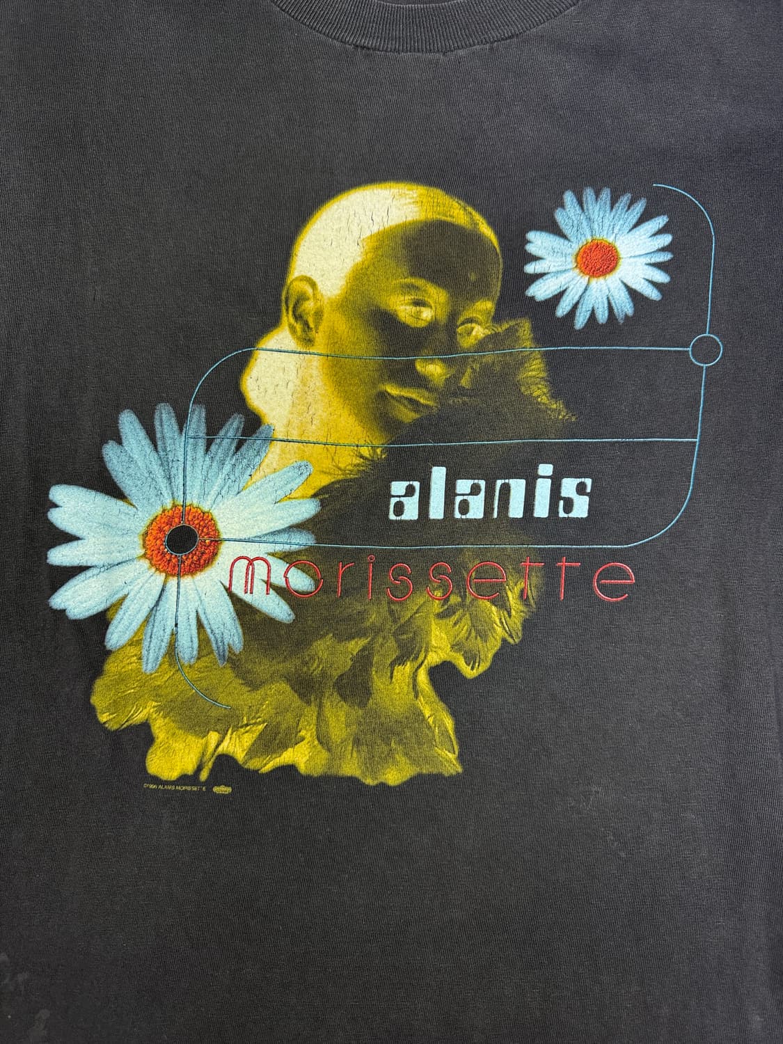 빈티지 90s 앨라니스모리셋 Alanis Morissette 밴드티 L 상품이미지2