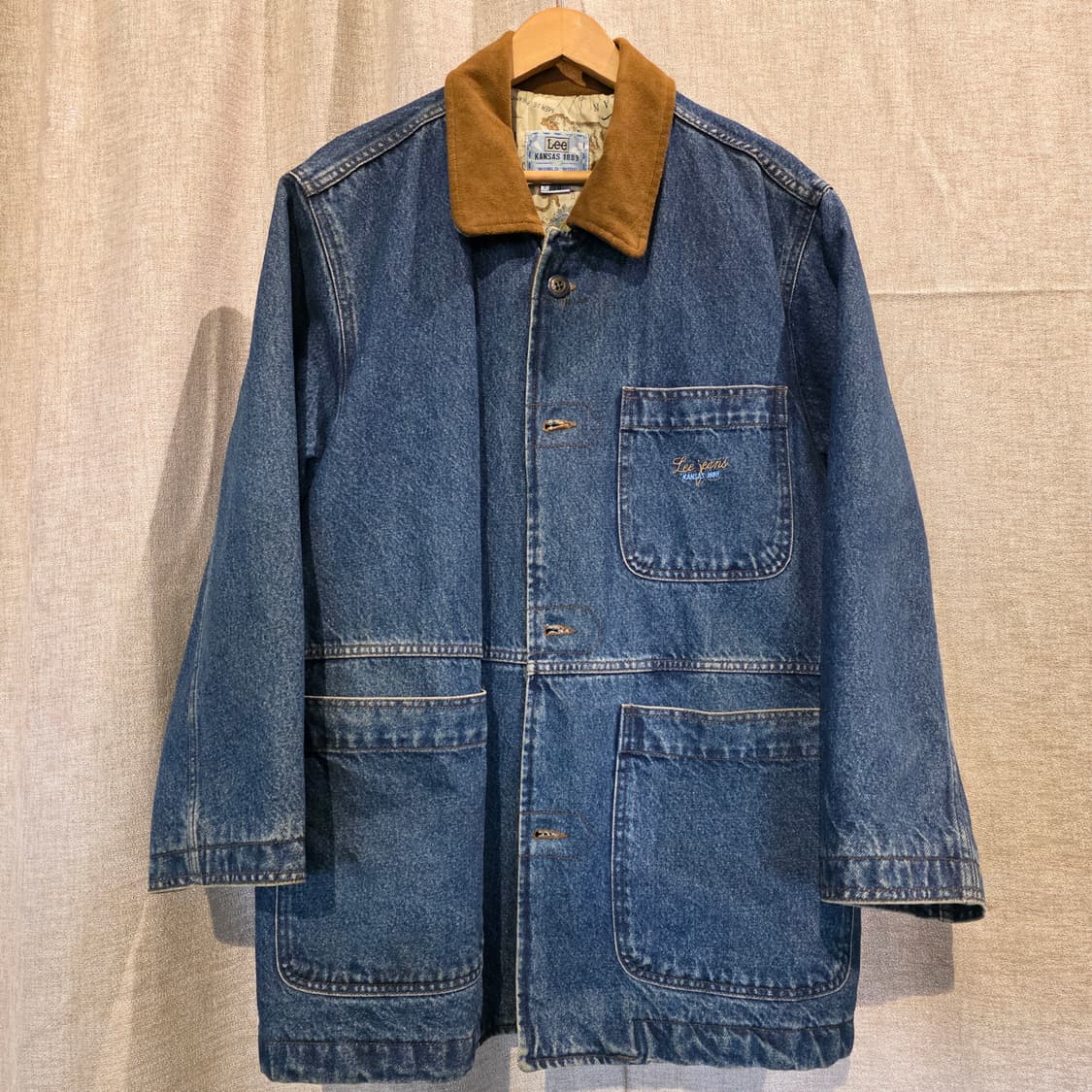 Lee Jeans 빈티지 데님 초어 워크 자켓 상품이미지1