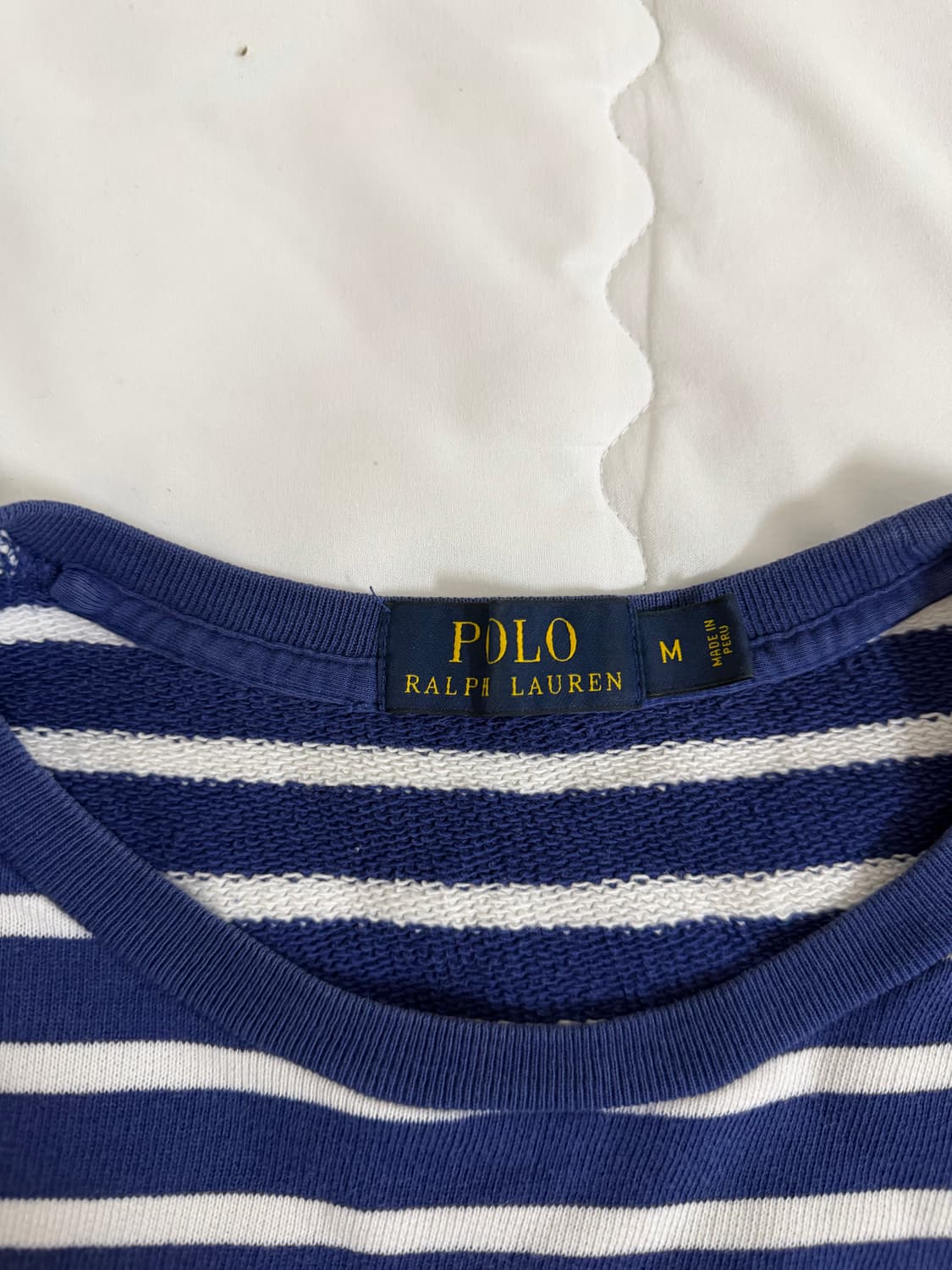 폴로 스트라이프 맨투맨 상품이미지3