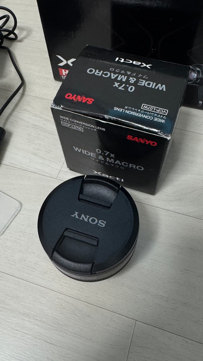 산요작티 hd1000 블랙 판매합니다. 상품이미지7