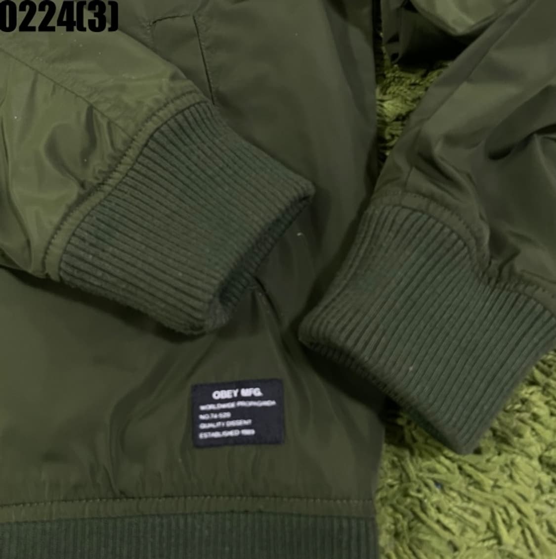 오베이 항공점퍼 자켓 상품이미지4