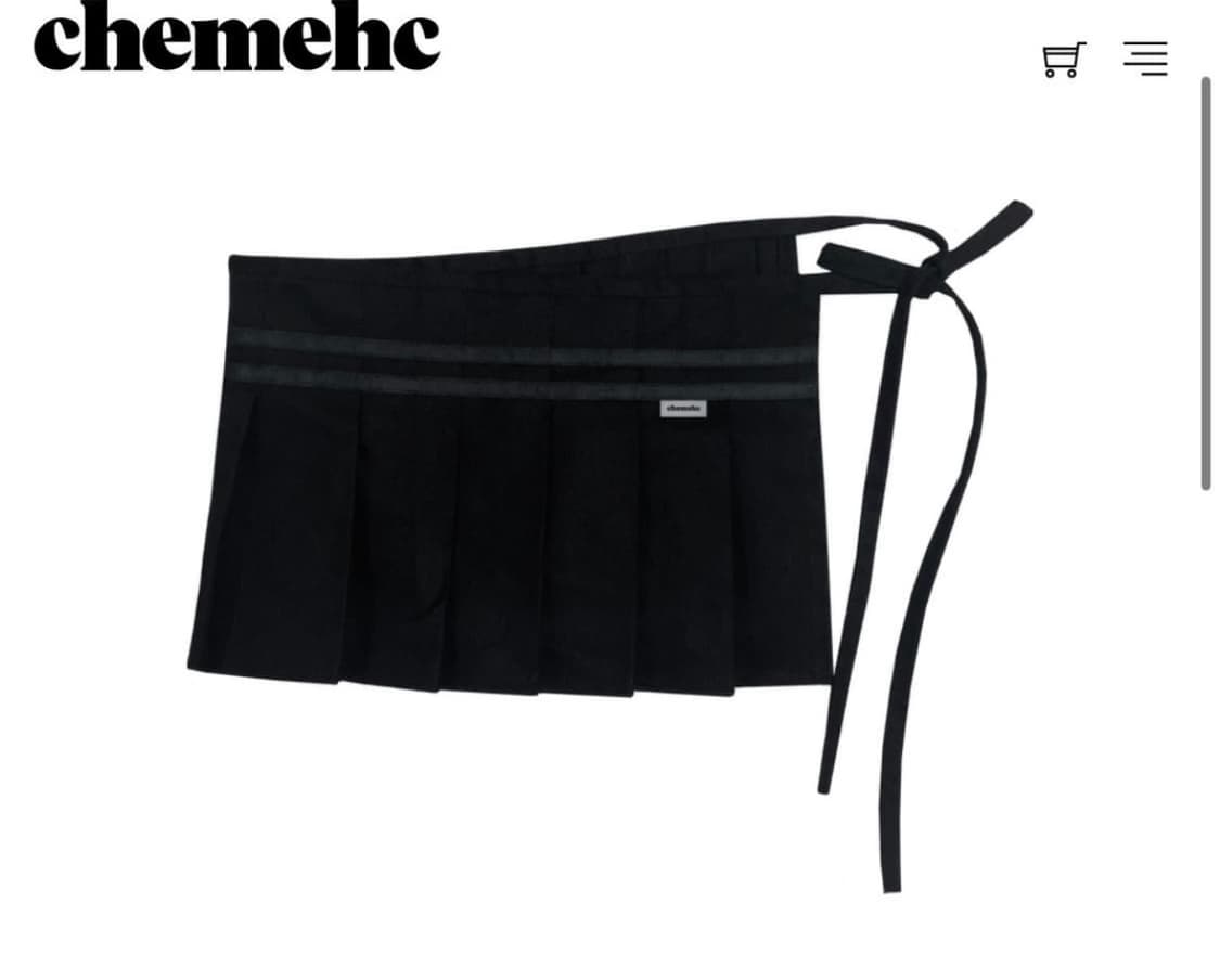 체메씨 mini pleats layered skirt 상품이미지1