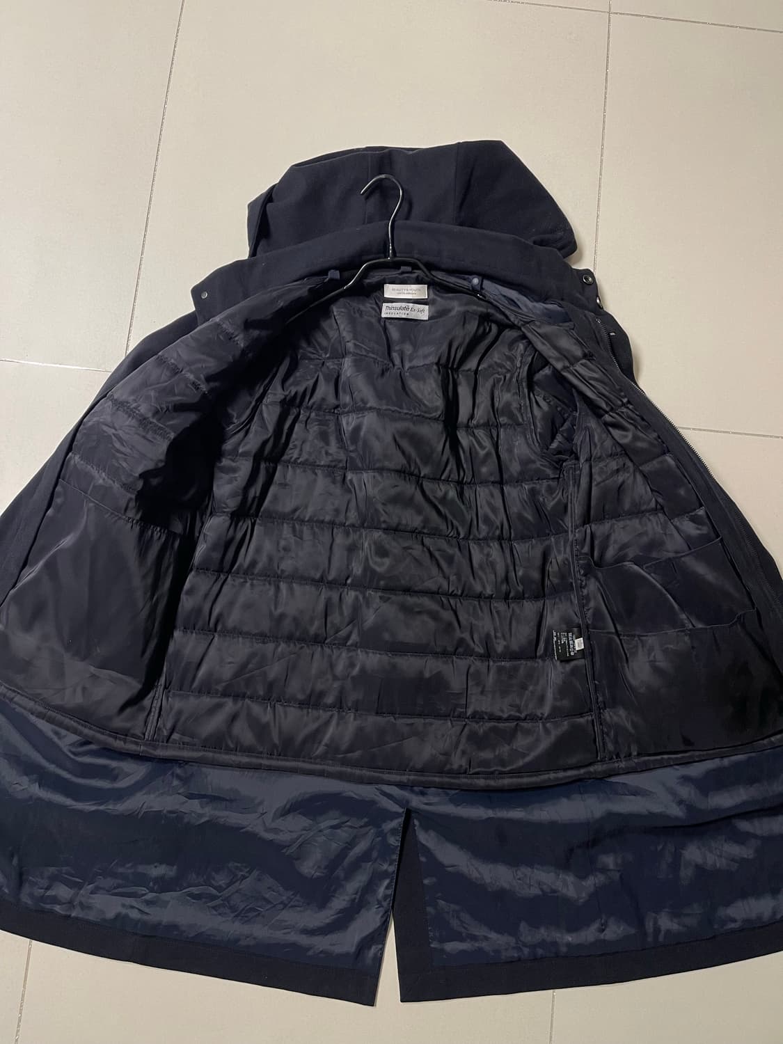 유나이티드 애로우즈 뷰티앤 유스 후드 코트 L 상품이미지8