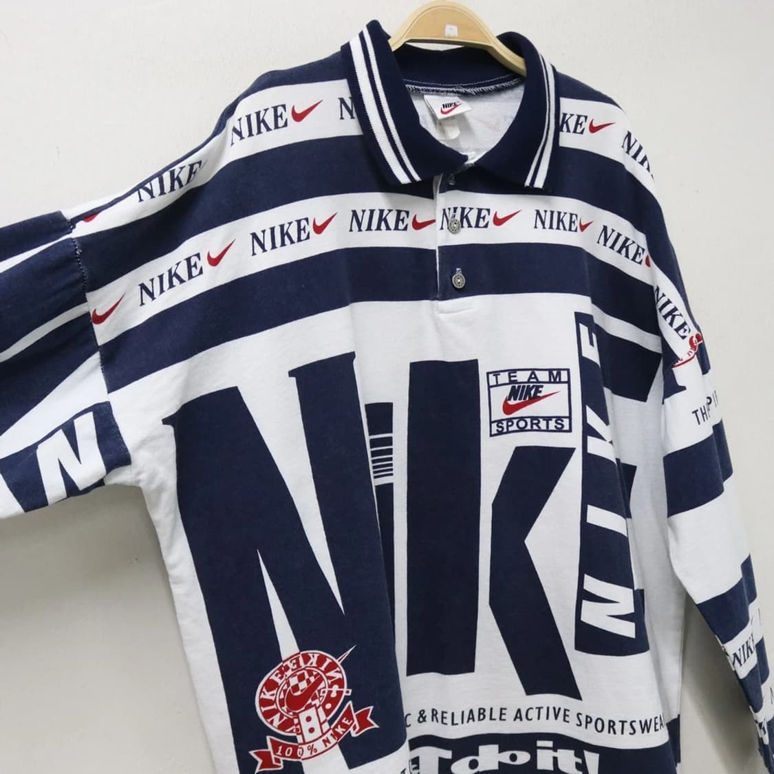 90's Nike X CPFM 럭비티셔츠 상품이미지6