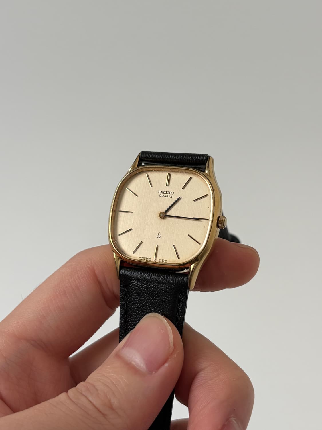 1980s Chariot Gold Square Quartz 상품이미지4