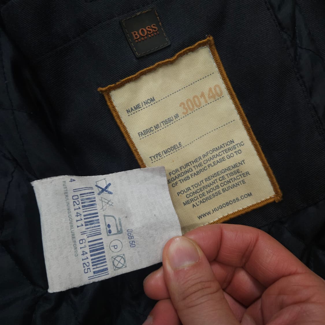 휴고보스 바이커 자켓 상품이미지6