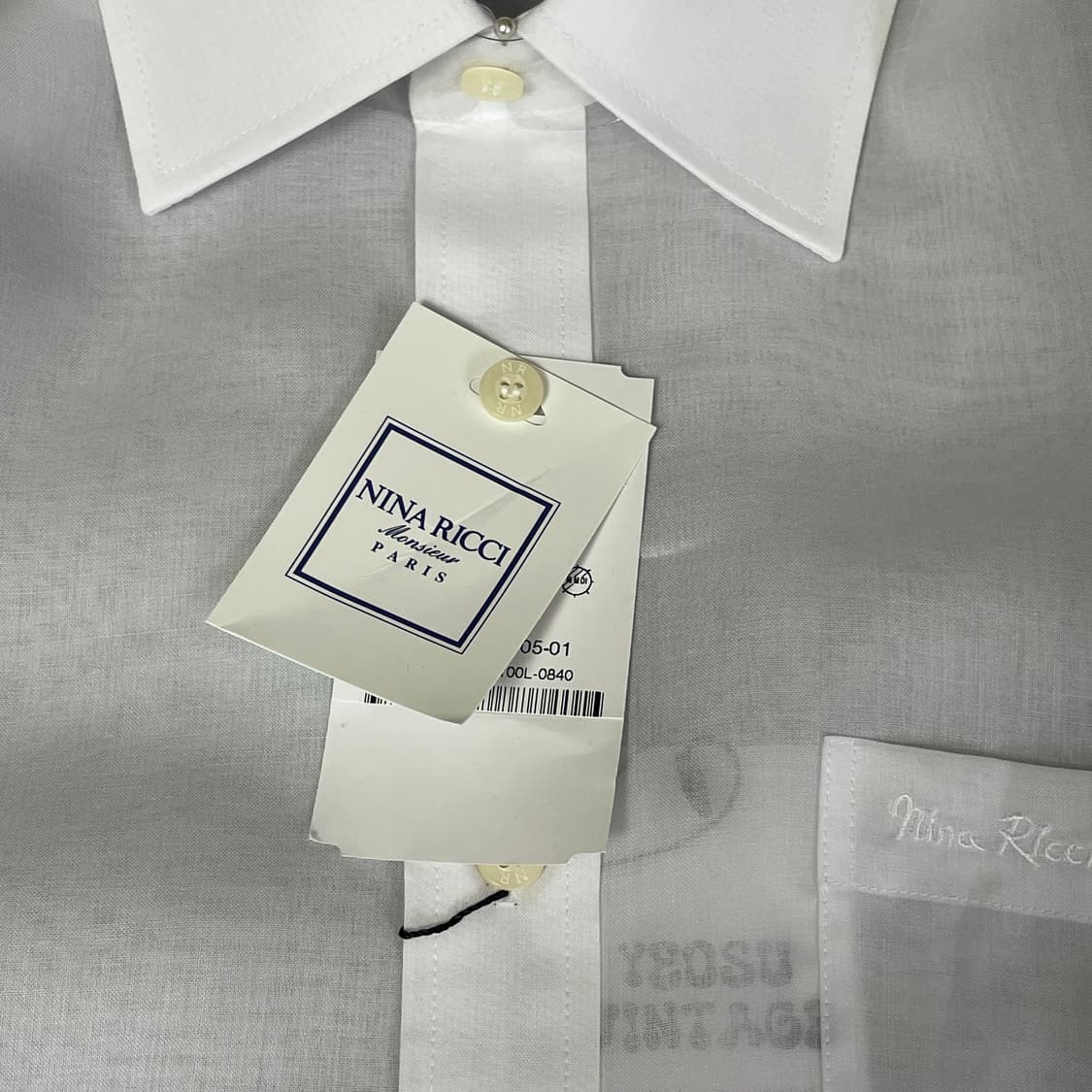[미사용품] 니나리찌 레이온 셔츠 100 상품이미지5