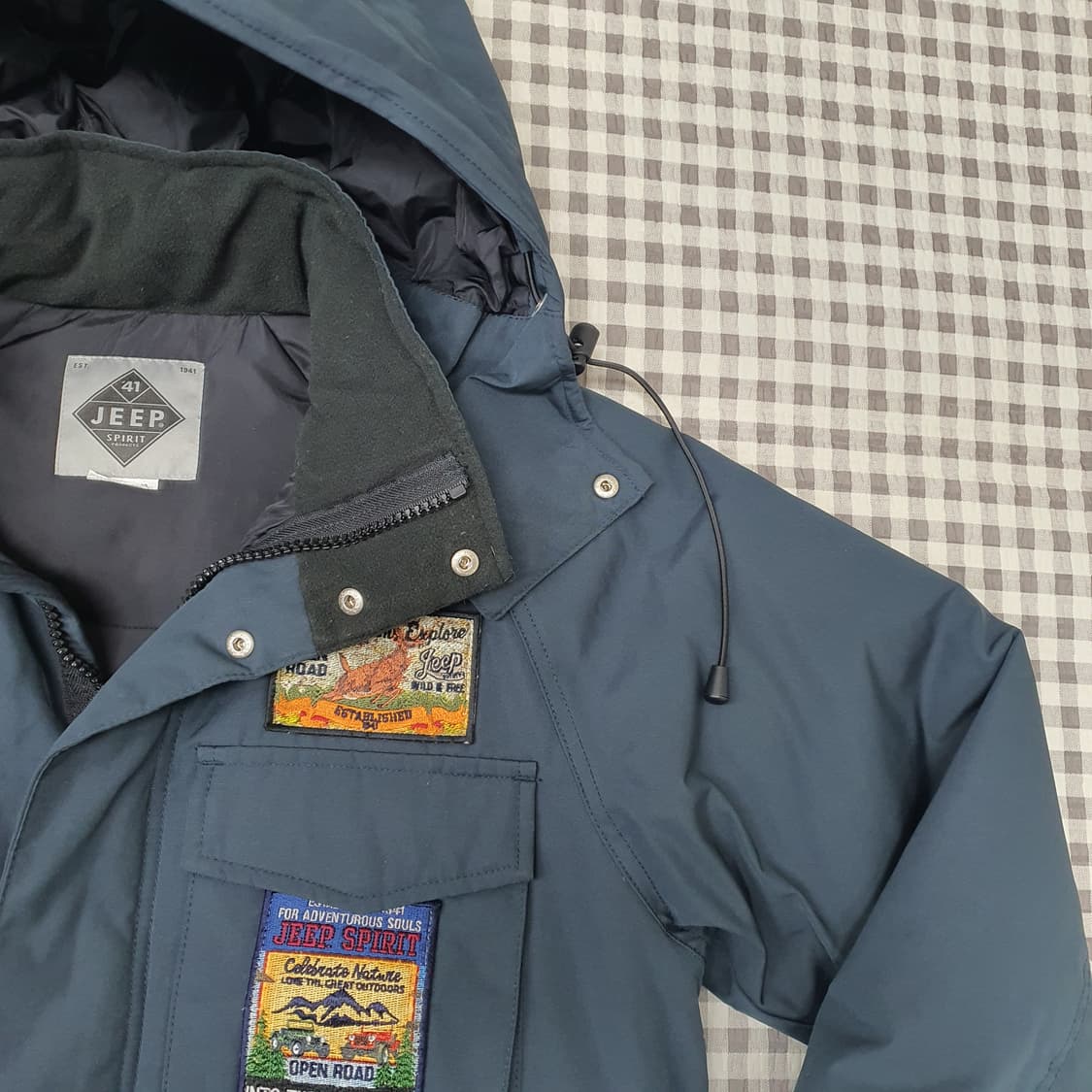 지프 오리털 겨울패딩 남자95 상품이미지2