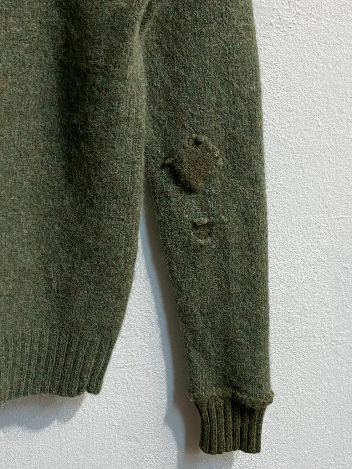 폴로 랄프로렌 울 디스트레스드 니트 스웨터 상품이미지5