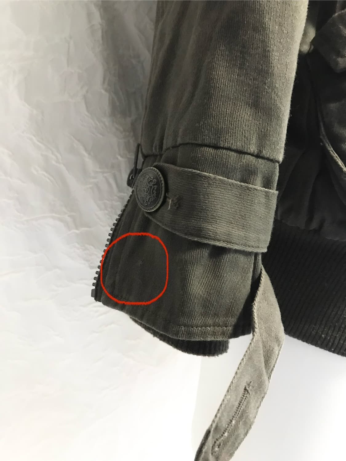 빈티지 00s y2k 라쿤퍼 후드 포켓 야상 점퍼 자켓 상품이미지9