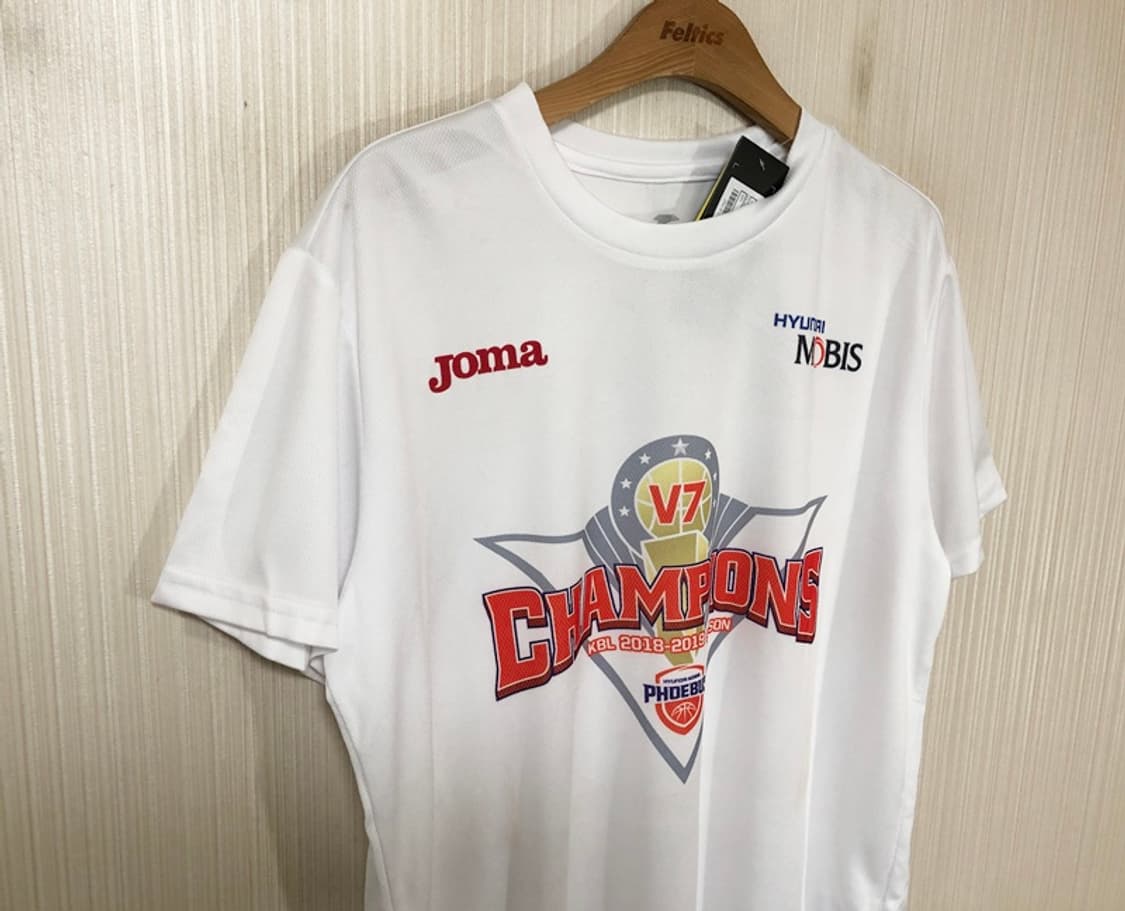 KBL 조마 현대모비스 피버스 18-19시즌 우승티셔츠 105 상품이미지6