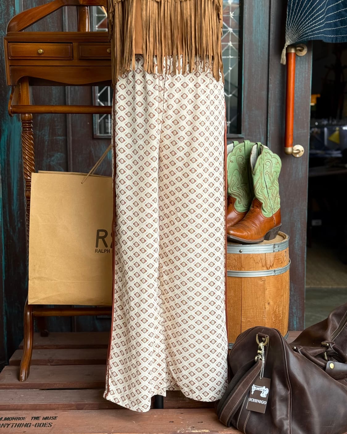 퍼블룩스 by 프릭스스토어 지오매트릭 패턴 이지 팬츠 F 상품이미지6