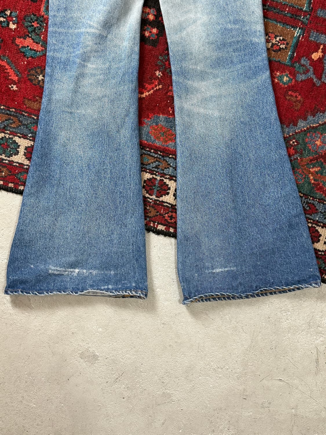 80's USA Made 빈티지 리바이스 684 벨바텀 부츠컷 체인스티치 상품이미지8