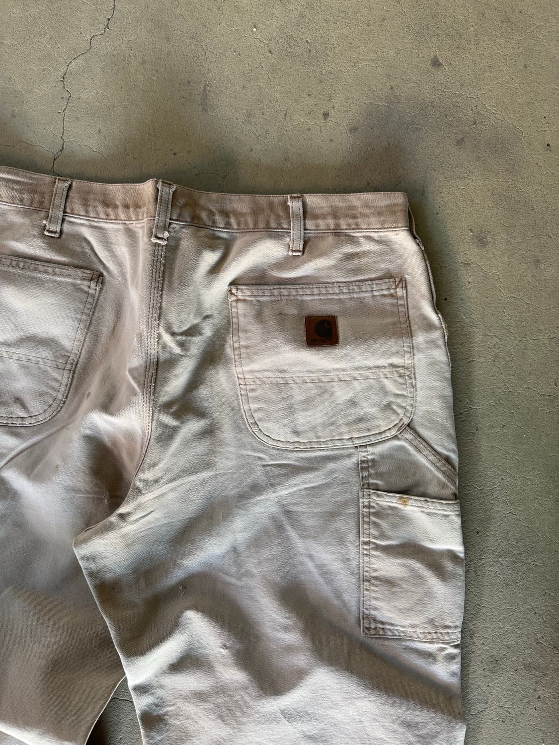 175$ 빈티지 칼하트 디스트레스드 카펜터 브라운 36 상품이미지9