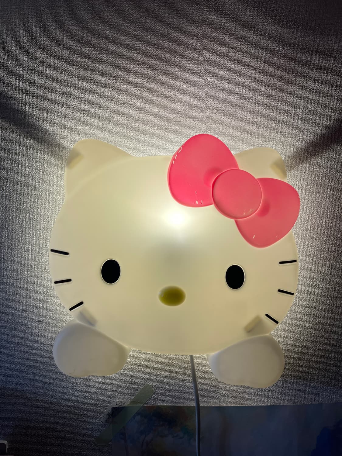 고전 키티 희귀매물) 키티 조명 벽 무드등 상품이미지1