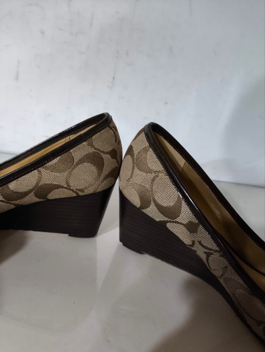 230mm 코치 웨지힐 구두 상품이미지7