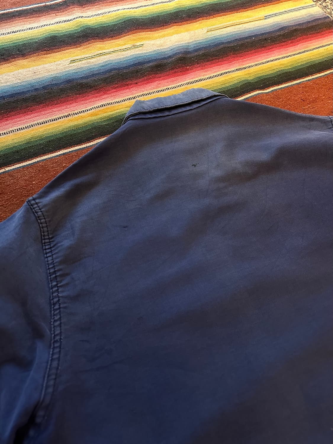 70s Adolphe Lafont 아돌프 라퐁 프렌치 몰스킨 워크 자켓 상품이미지7