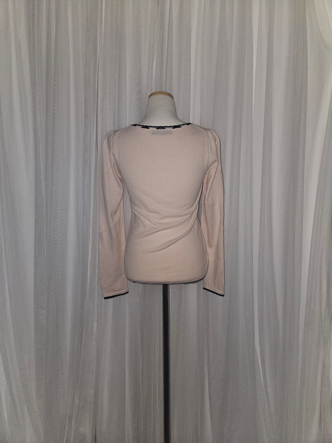 SC 베이비핑크 밀키 스트로베리🍓 히메 리본 니트 상품이미지4