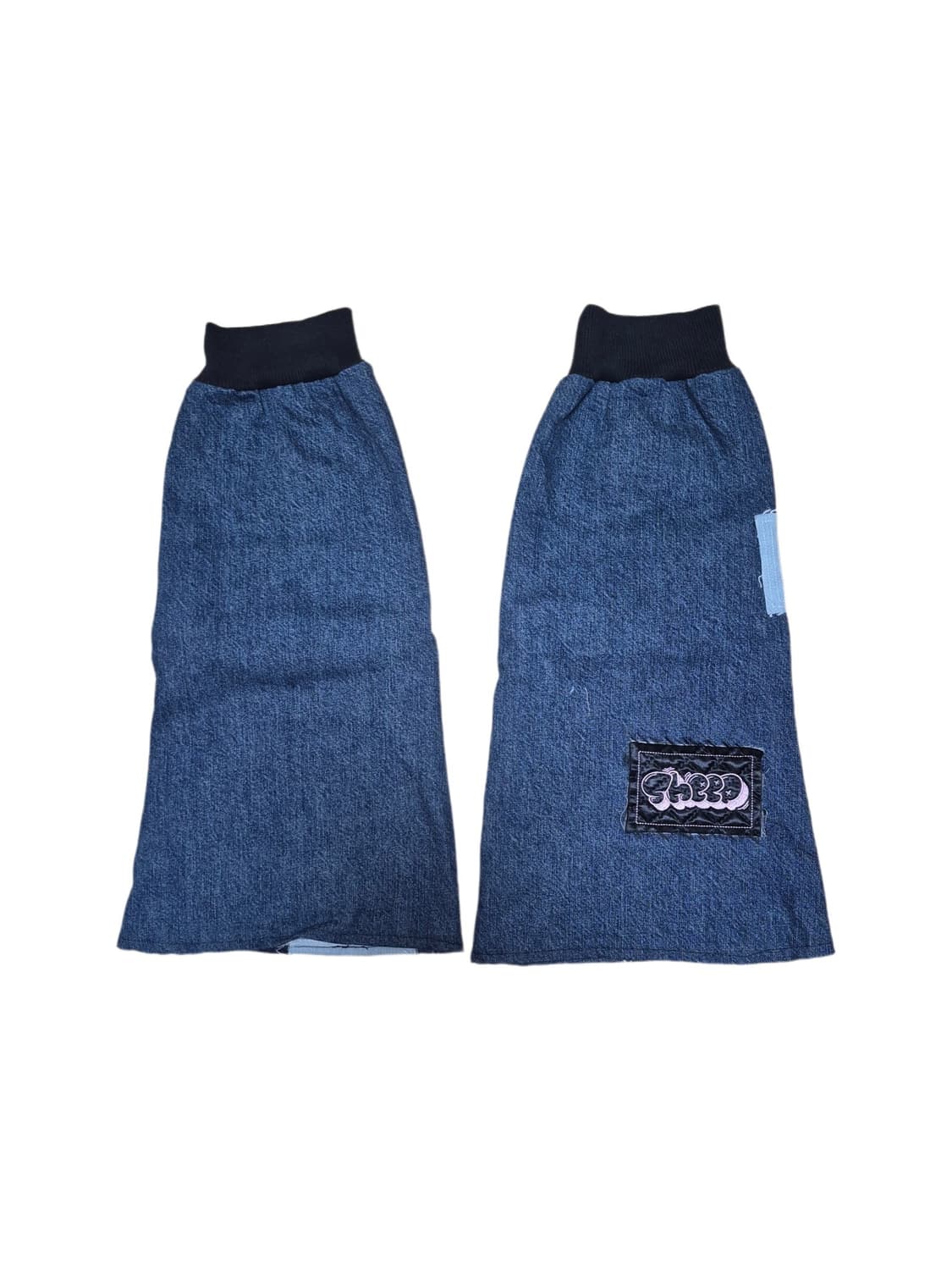 sheep 핸드메이드 콜라주 레그워머 서브컬쳐 상품이미지2