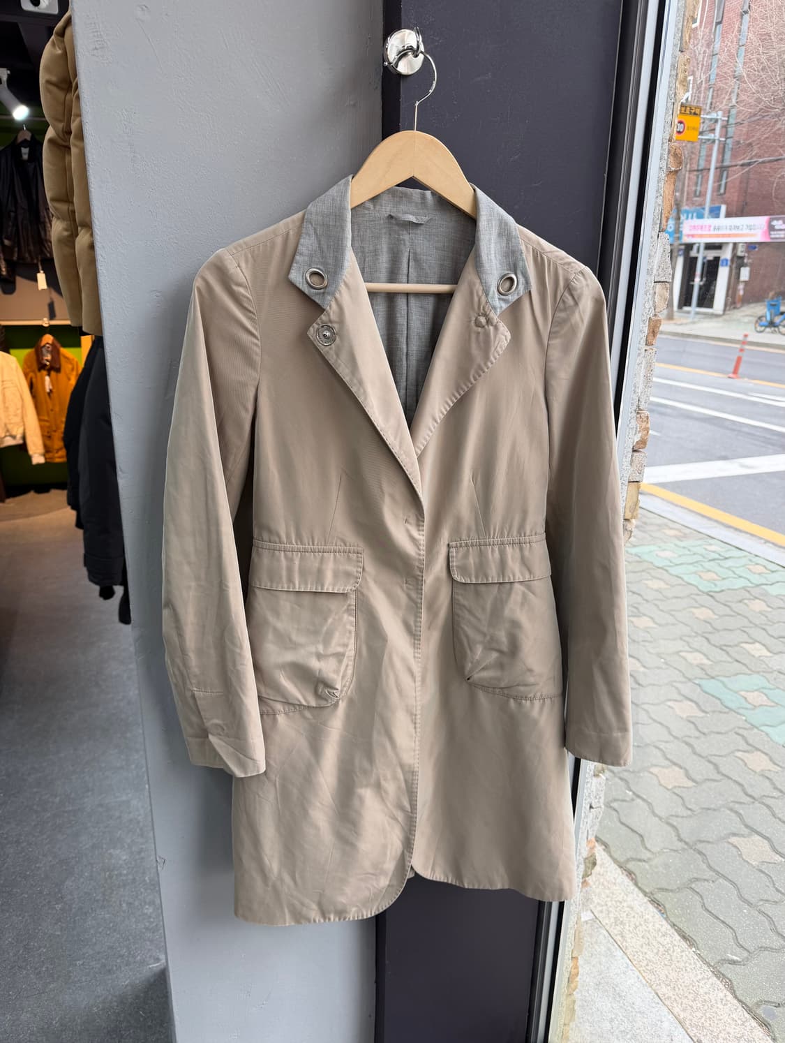 M/ 브루넬로쿠치넬리 견 블랜딩 코트 자켓 상품이미지2