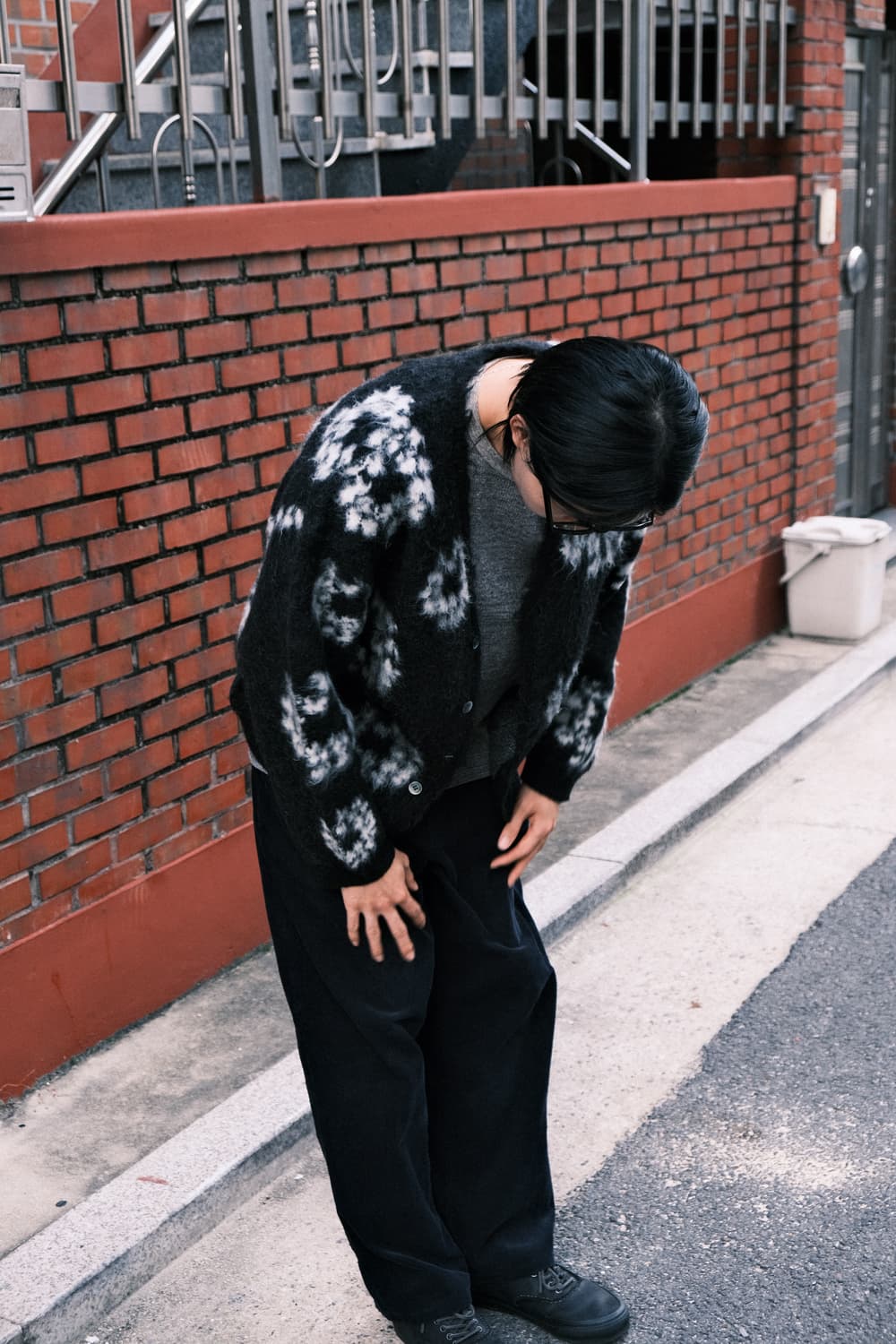 세인트미카엘 x 데님티어스 모헤어 가디건 세인트마이클 상품이미지5