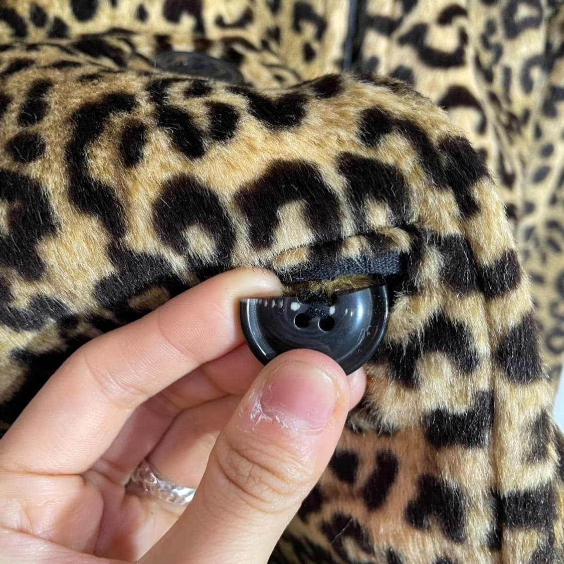 데님앤서플라이 랄프로렌 Y2K 호피 퍼자켓 상품이미지9