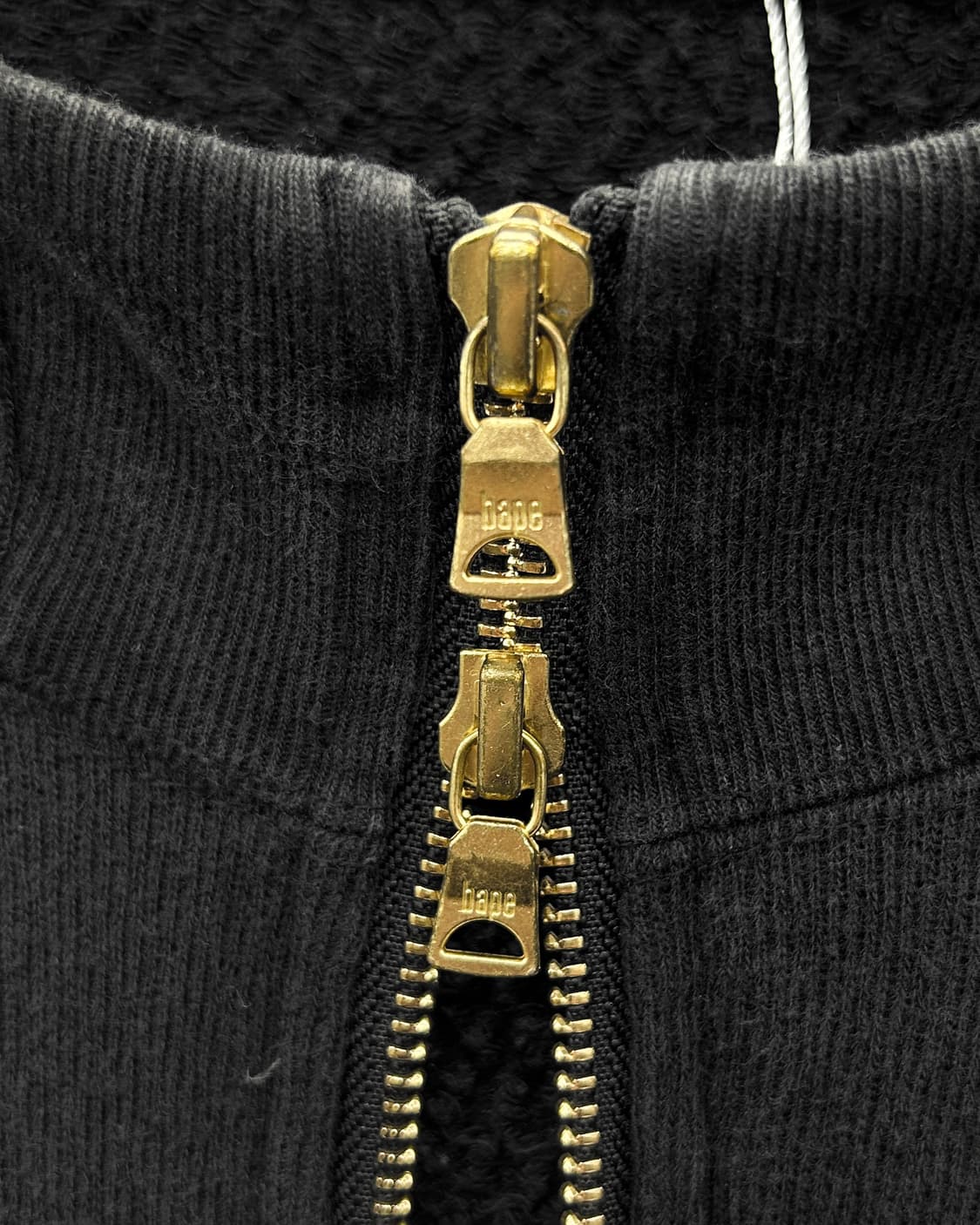 베이프 00s 닌자 마스크 풀집업 스웻 후디 블랙 상품이미지8