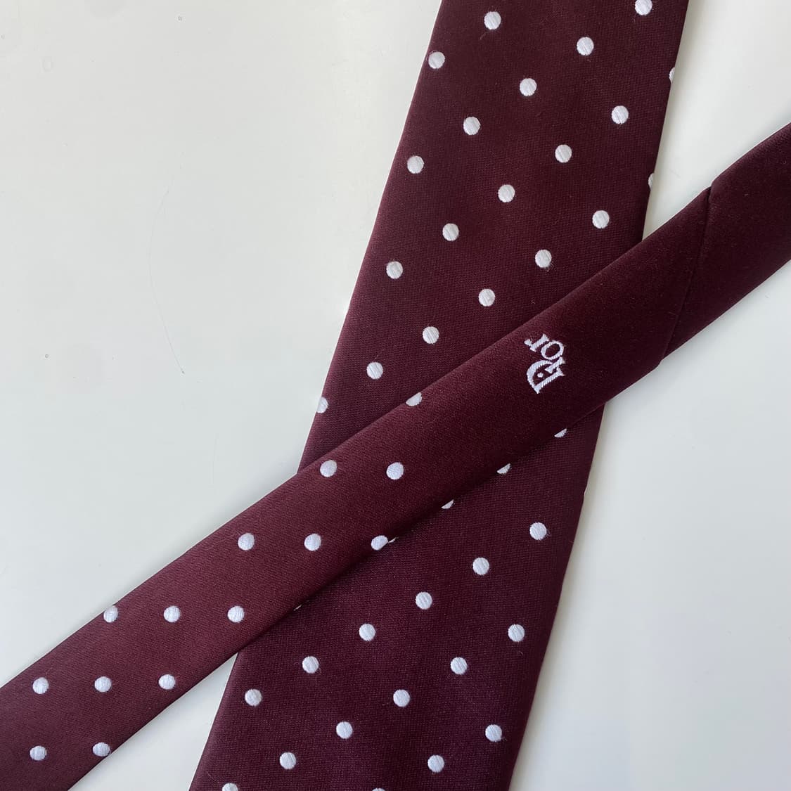 크리스찬 디올(Dior) 심플로고 명품 정품넥타이 상품이미지4