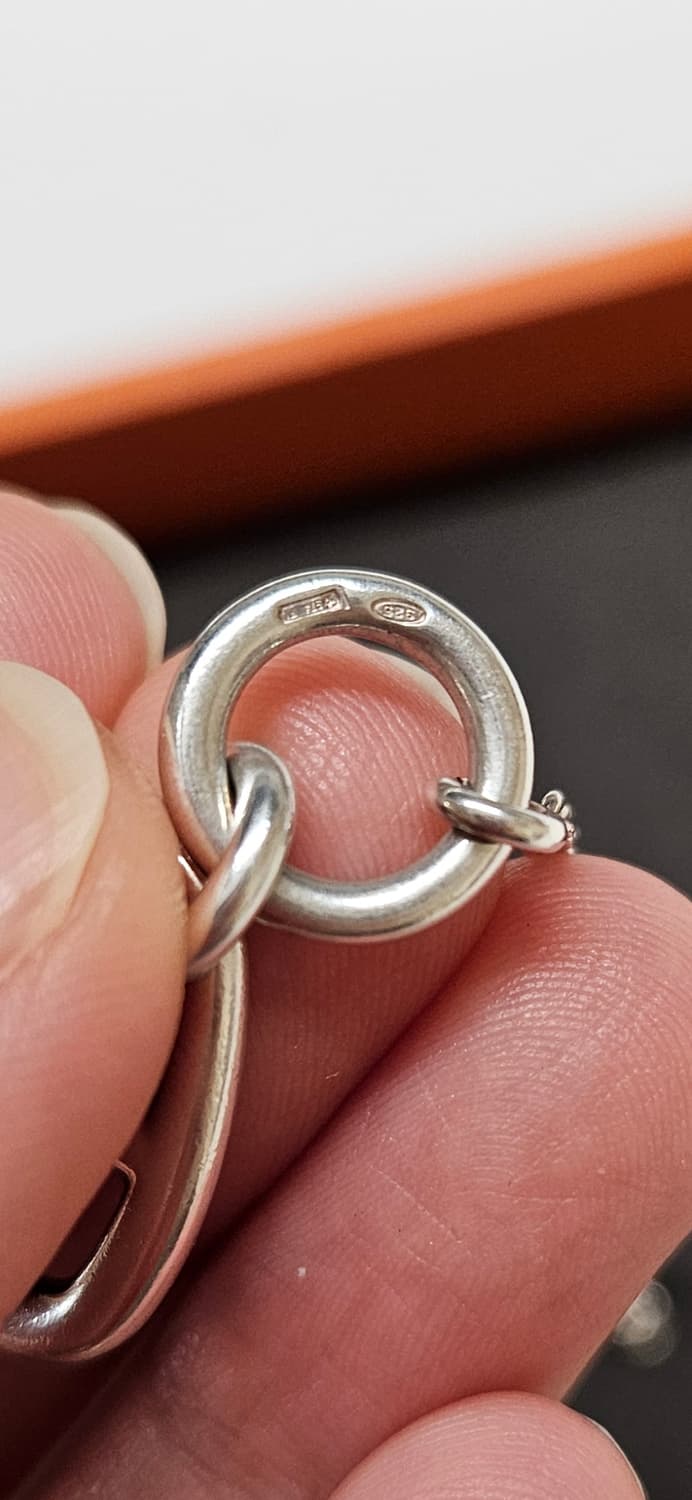 에르메스 샹달 토글바 실버목걸이 정품 인보이스포함 상품이미지5