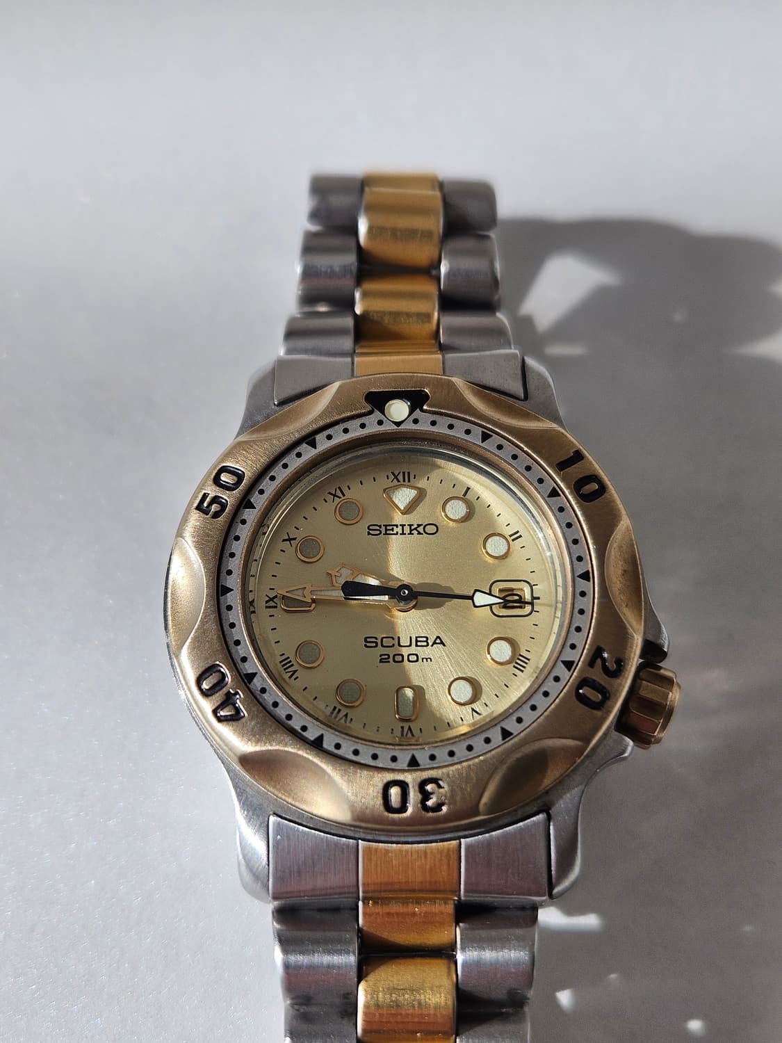 빈티지 세이코 금장 스쿠바 상품이미지3